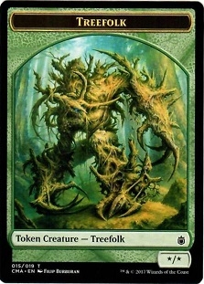 Treefolk Token (15/19) | Commander Anthology English Regular Singles