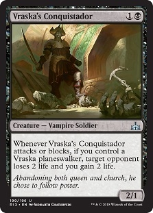 Vraska S Conquistador Planeswalker Deck Rivals Of Ixalan English Regular Singles Magic The Gathering