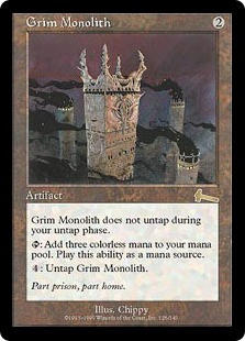 MTG 厳かなモノリス Grim Monolith英語版 SP-