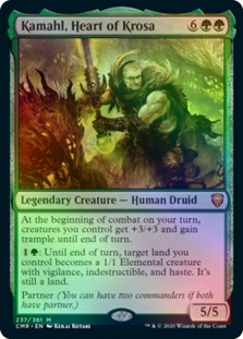 FOIL KAMAHL, HEART OF KROSA Commander Legends Magic MTG ...