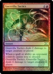 Guerrilla Tactics | 10th Edition English Foil Singles | Magic the Gathering