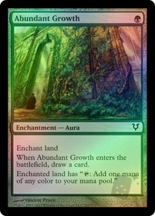 Abundant Growth | Avacyn Restored English Foil Singles | Magic the ...