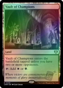 Vault of Champions | Commander Masters English Foil Singles | Magic the ...