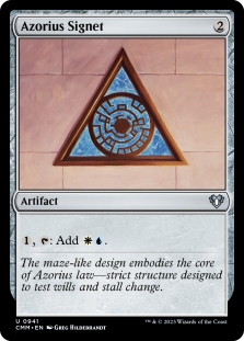 Azorius Signet (Commander Deck) | Commander Masters English Regular ...