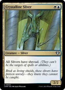 Crystalline Sliver (Commander Deck) | Commander Masters English Regular ...