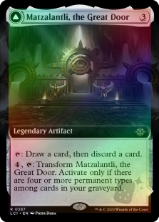 Matzalantli, the Great Door (Extended Art) | The Lost Caverns of Ixalan ...