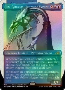 MTG Jin-Gitaxias, Progress Tyrant (Phyrexian Foil) deals