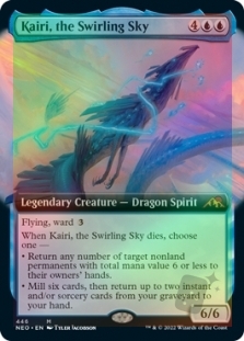 Kairi, the Swirling Sky (Extended Art) | Kamigawa: Neon Dynasty English ...