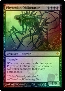 Phyrexian Obliterator | New Phyrexia English Foil Singles | Magic the ...