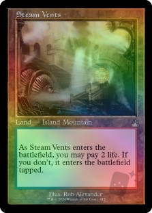 Steam Vents (Retro Frame) | Ravnica Remastered English Foil Singles ...