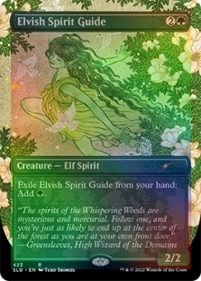 Elvish Spirit Guide | Secret Lair English Foil Singles | Magic the ...