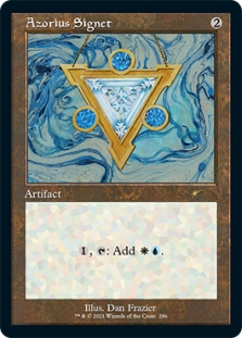 Azorius Signet | Secret Lair English Regular Singles | Magic the Gathering